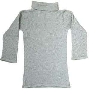 Boden Women’s Textured Turtle Cowl Neck Sweater, Natural Oatmeal Color, Small